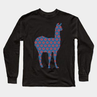 Phish Llama Donuts Long Sleeve T-Shirt